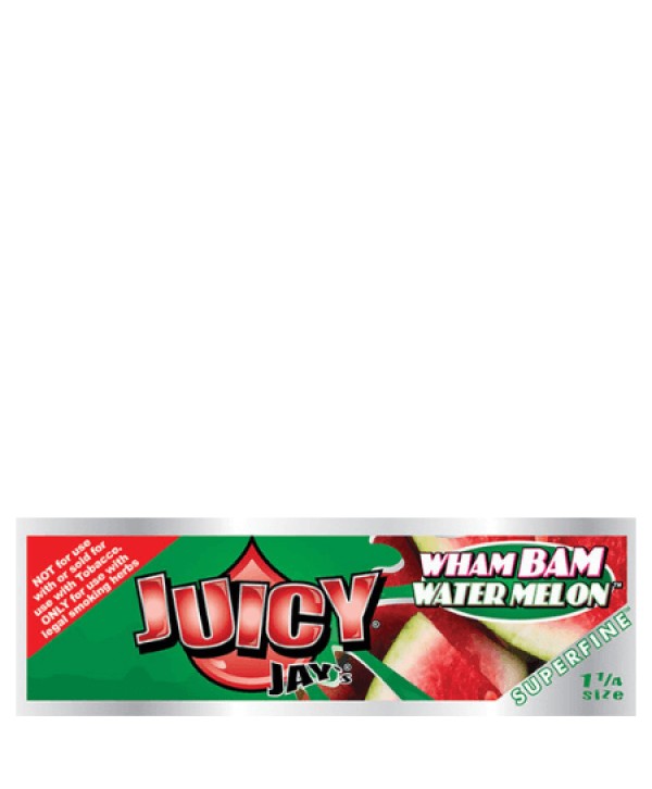 Juicy Jay's 1 1/4 Superfine Wham Bam Watermelon Flavoured Papers