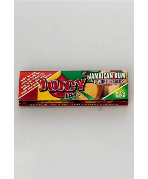 Juicy Jay's 1 1/4 Jamaican Rum flavoured papers