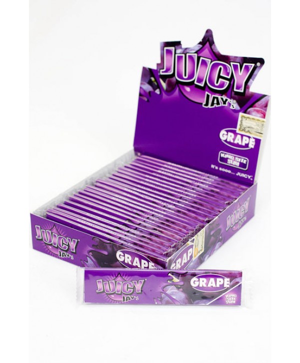 Juicy Jay's King Size Slim Grape flavoured papers
