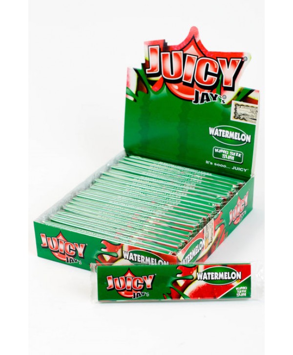 Juicy Jay's King Size Slim Watermelon flavoured papers