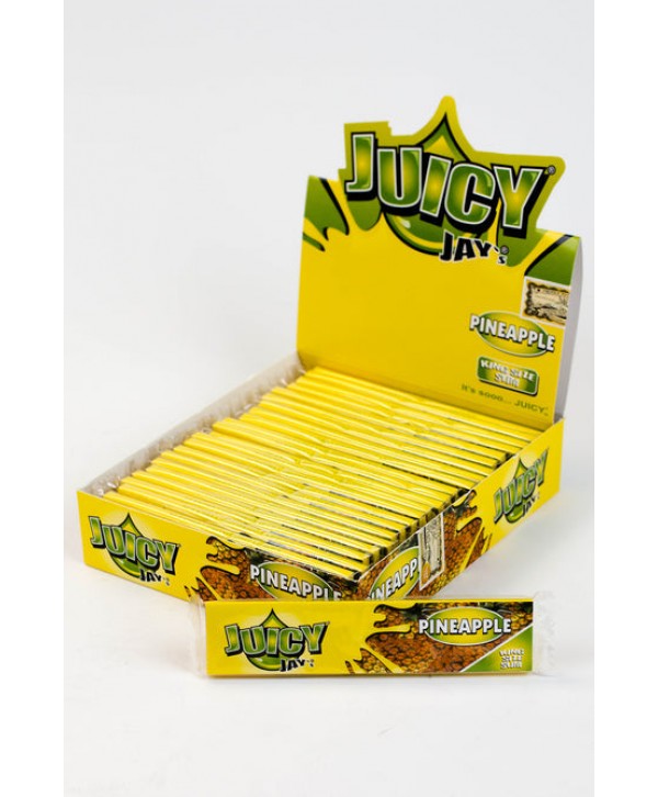 Juicy Jay's King Size Slim Pineapple flavoured papers