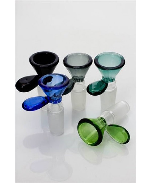 Glass bowl With Built in Screen – Assorted Colors