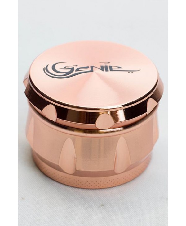 Genie 4 parts rose gold metal grinder