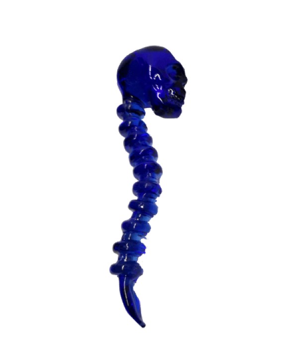 Crystal Skull Glass Dabber – Assorted Colors