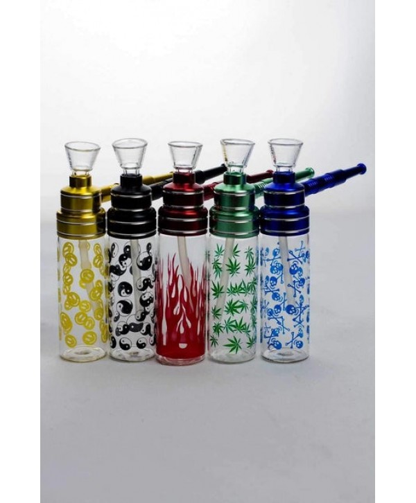 5" mini glass water pipe