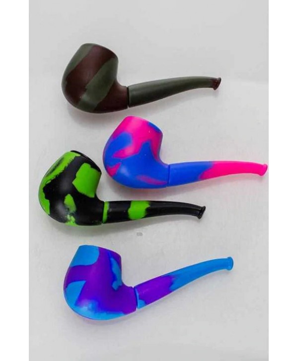 4" Silicone sherlock pipe