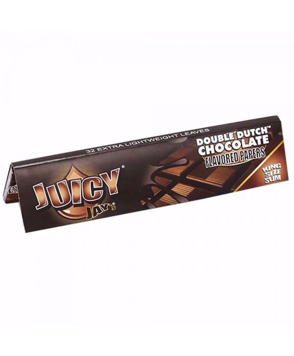 Juicy Jay's King Size Slim Double Dutch Chocolate Flavoured Rolling Papers
