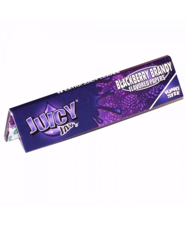 Juicy Jay's King Size Slim Blackberry Brandy Flavoured Rolling Papers
