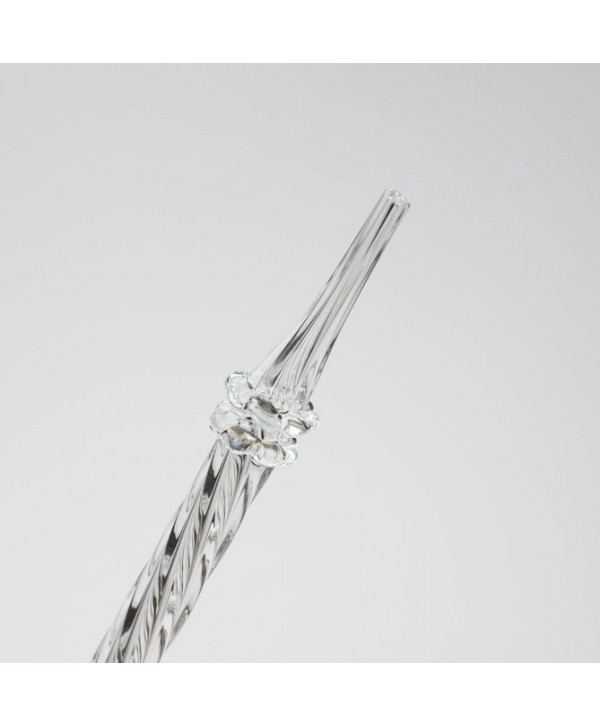 6" Glass Dab Straw