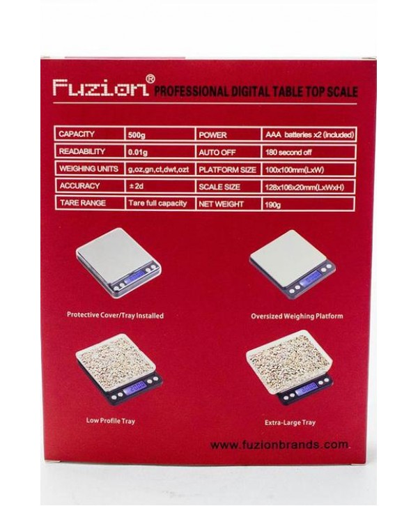 Fuzion PT-500 scale 500g 0.01g