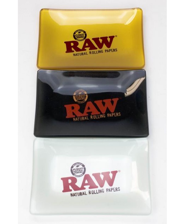 RAW Glass Mini rolling tray