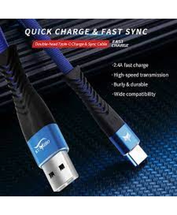 Kumiho K2 Zn-alloy Fast Charge Sync Cable Lightning, Mirco-USB, USB-C