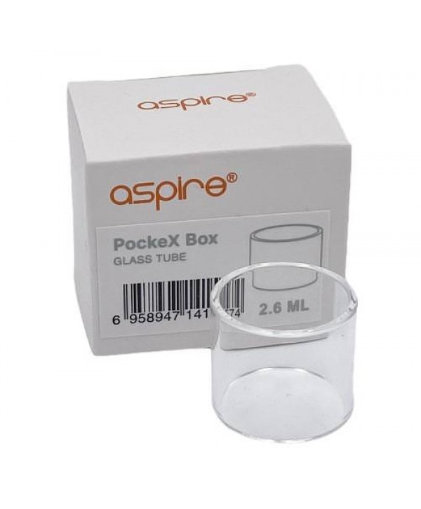 Aspire PockeX Box Glass Tube 2.6ml
