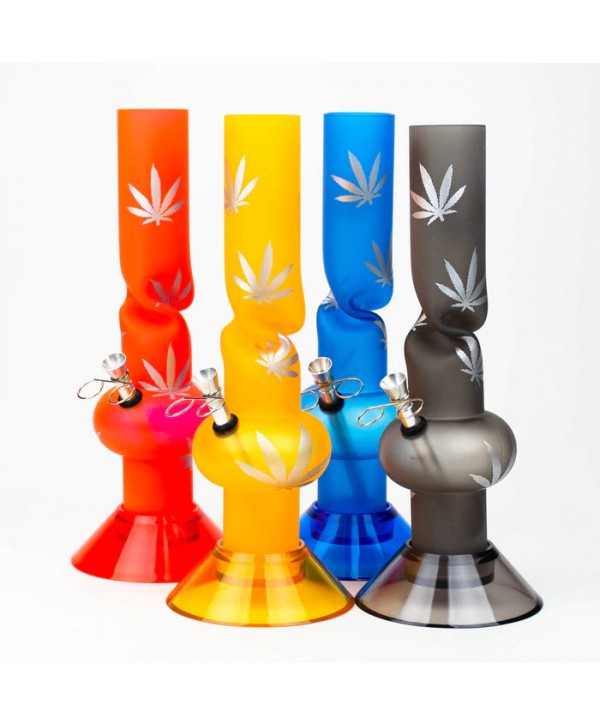 13" acrylic water pipe assorted