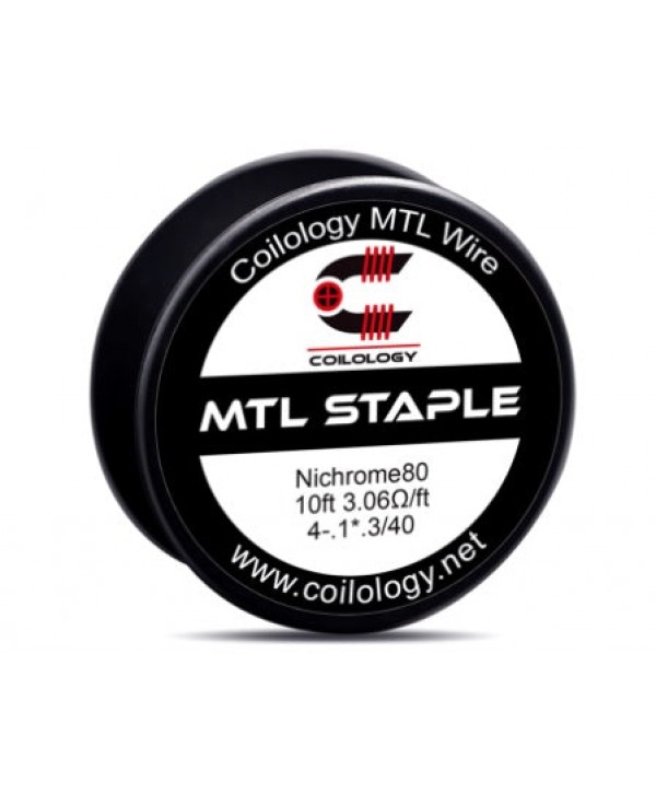 10ft Coilology Ni80 MTL Staple Spool Wire