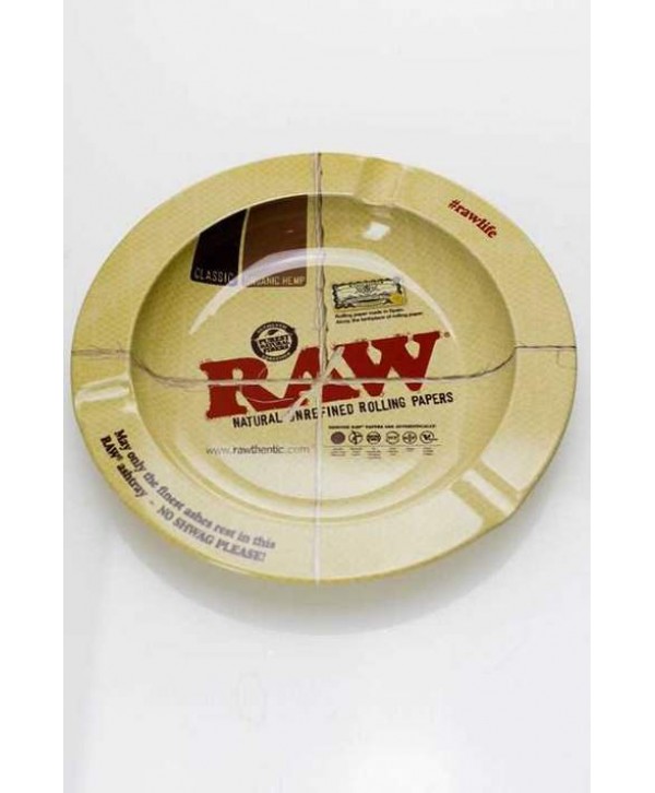 RAW Metal Ashtray with Magnetic Backing