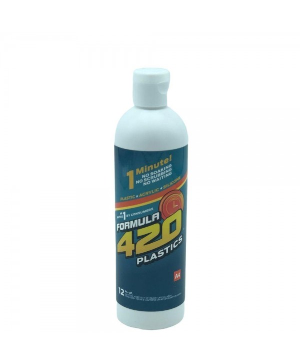 Formula 420 Plastics(Acrylic&Silicone) Cleaner 12oz