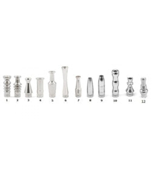 [Clearance] Oversized Cannon Style Stainless Steel Drip Tips