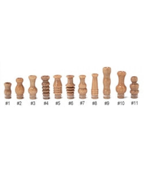 [Clearance] Wooden Family of Drip Tips