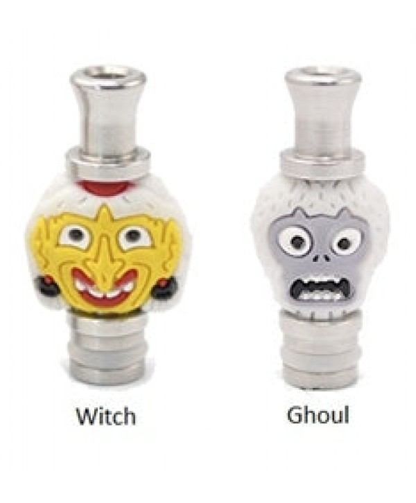 [Clearance] Spooky Satinless-Plastic Hybrid Drip Tips