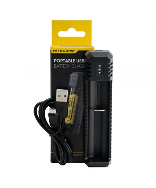 Nitecore UI1 1-slot Portable USB Li-ion Battery Charger