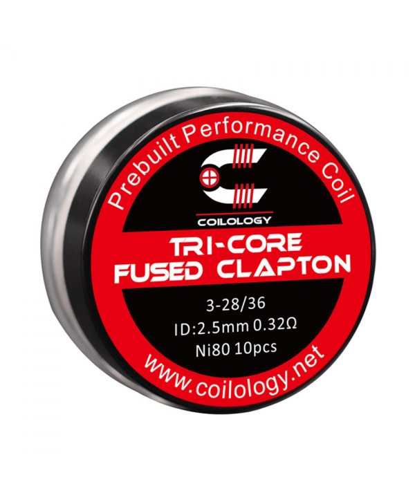 Coilology Tri-Core Fused Clapton Prebuilt Coil