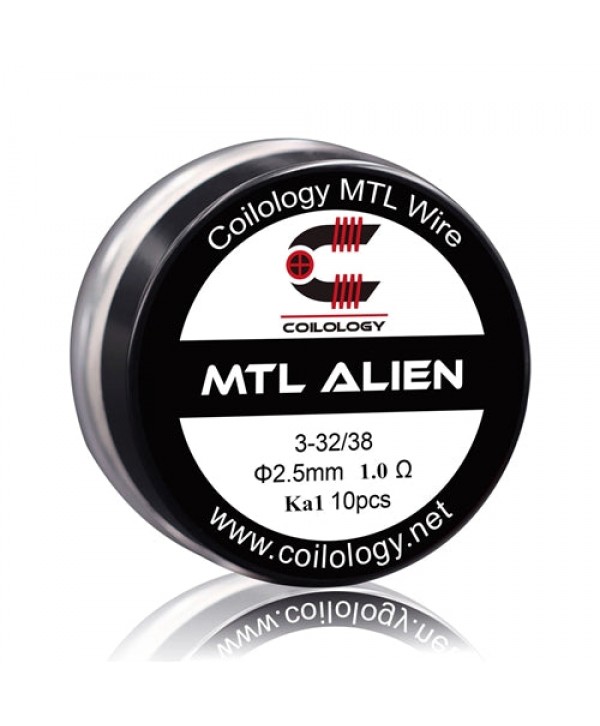 Coilology MTL Alien Wire ( 32*3ga+38ga [KA1] ) 1.0ohm (10pcs-pack)
