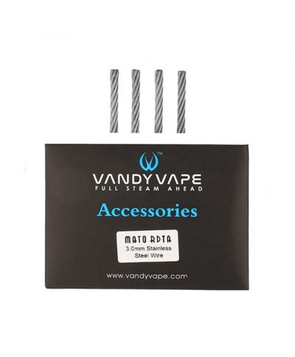 Vandy Vape Mato RDTA Replacement Steel Wire 4Pcs-Pack