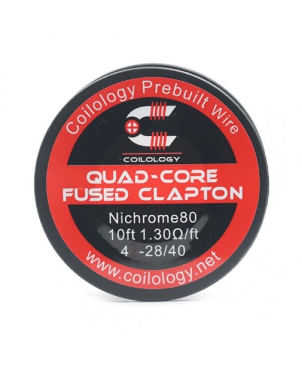 10ft Coilology Quad-core Fused Clapton Spool Wire