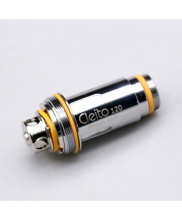 Aspire Cleito Pro 120 Mesh Replacement Coils 0.15 ohms 5/PK