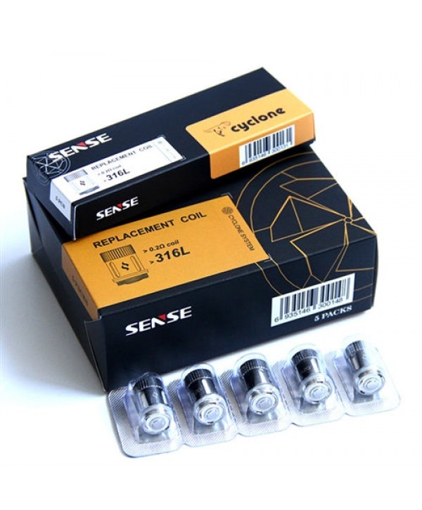 [Clearance] Sense Cyclone Sub-ohm Replacement Coil - 316L 5Pcs