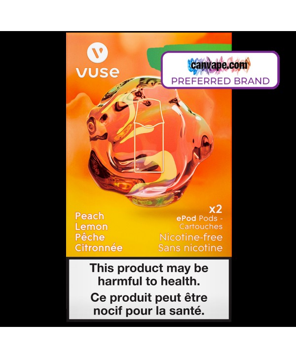 Vuse ePod Peach Lemon Pods - Limited Edition Replacement Pods