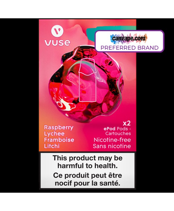 Vuse ePod Raspberry Lychee Pods - Limited Edition Replacement Pods