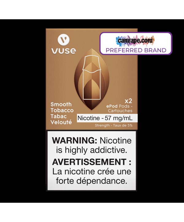 Vuse - Vype Smooth Tobacco ePod Replacement Pods