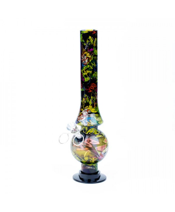 10" acrylic water pipe assorted