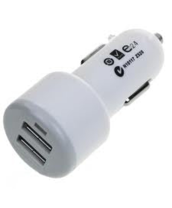 Dual port USB Car Charger 2000mAh