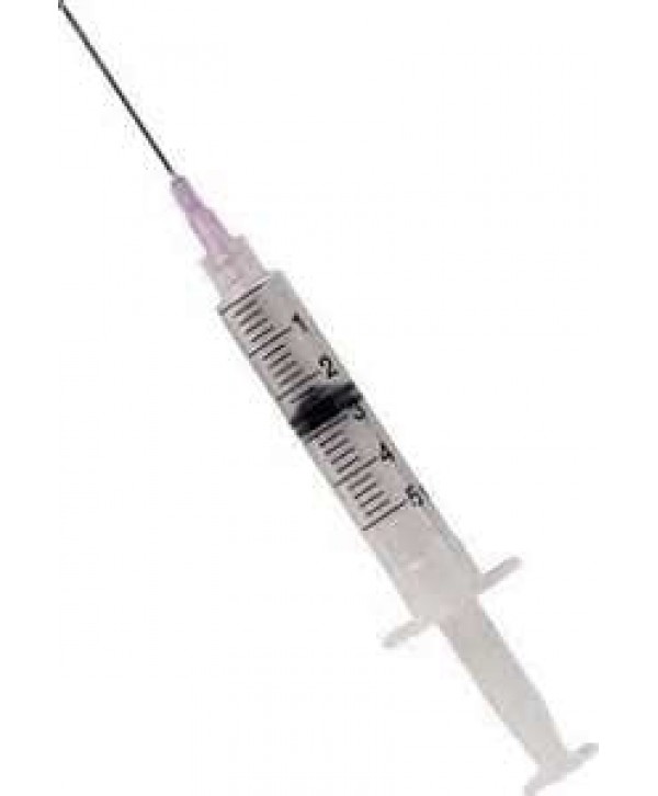 5ml Syringe 18 Gauge Blunt Needle