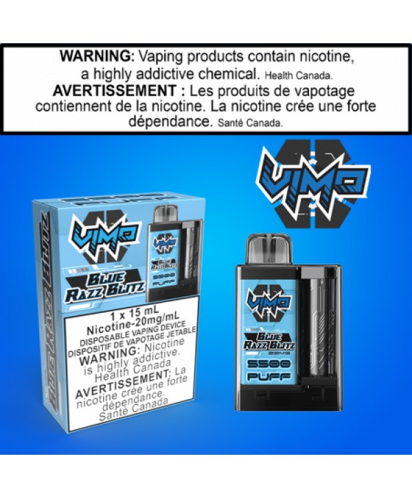 Vimo 5500 USB-C 15ml 500mAh Rechargeable Disposable Vape *4 New Flavours*