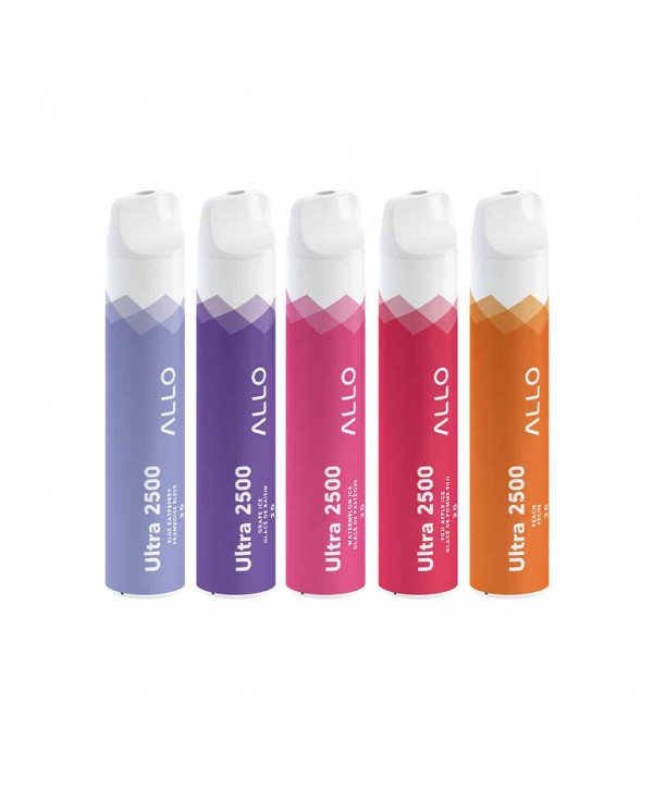 Allo Ultra 2500 Disposable eCig *10 NEW FLAVOURS*