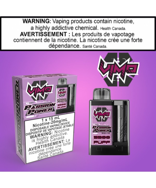 Vimo 5500 USB-C 15ml 500mAh Rechargeable Disposable Vape *4 New Flavours*