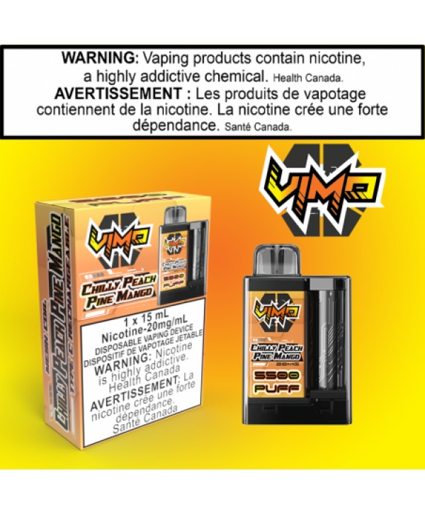 Vimo 5500 USB-C 15ml 500mAh Rechargeable Disposable Vape *4 New Flavours*