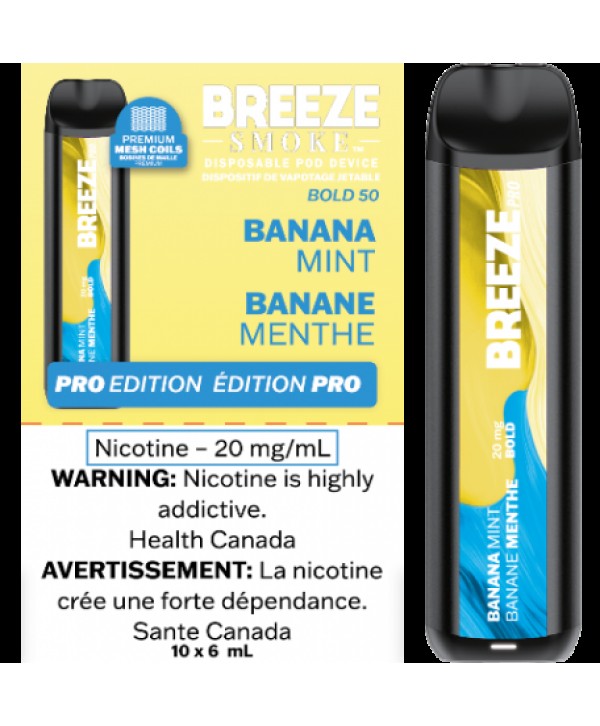 Breeze Pro Disposable Vape Synthetic 50 S50