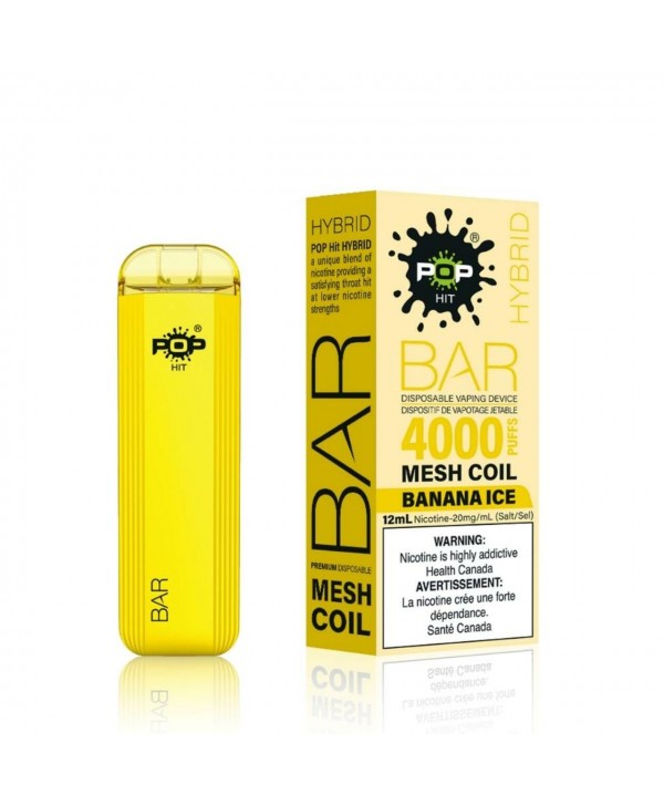 POP Hit Vapor HYBRID BAR DISPOSABLE VAPE 4000 PUFF