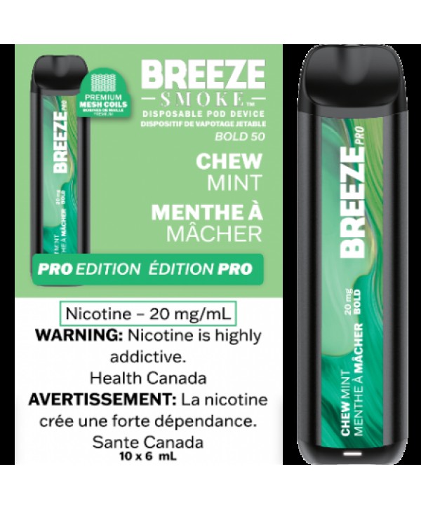 Breeze Pro Disposable Vape Synthetic 50 S50