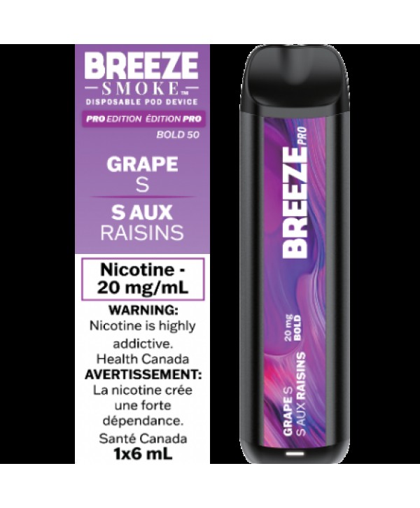 Breeze Pro Disposable Vape Synthetic 50 S50