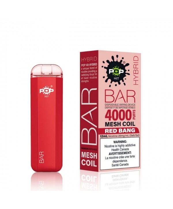 POP Hit Vapor HYBRID BAR DISPOSABLE VAPE 4000 PUFF