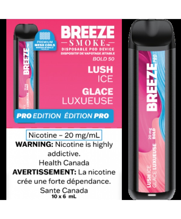 Breeze Pro Disposable Vape Synthetic 50 S50