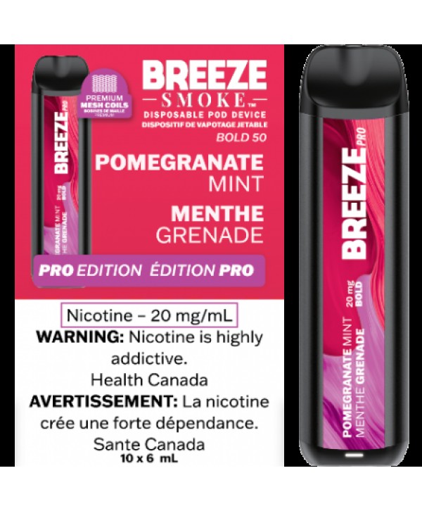 Breeze Pro Disposable Vape Synthetic 50 S50