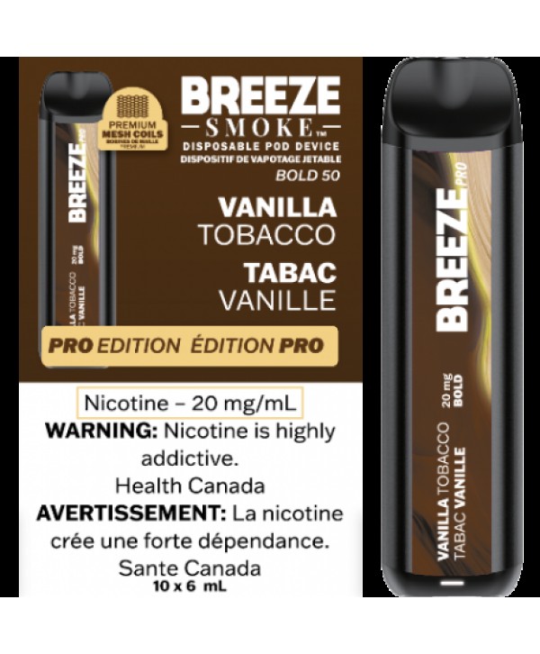 Breeze Pro Disposable Vape Synthetic 50 S50