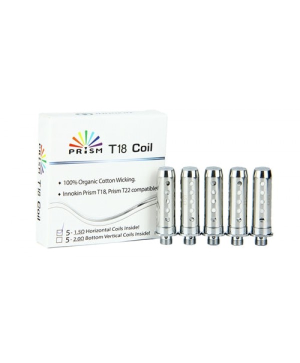 Innokin Prism Replacement Coil for T18 - T22 5pcs